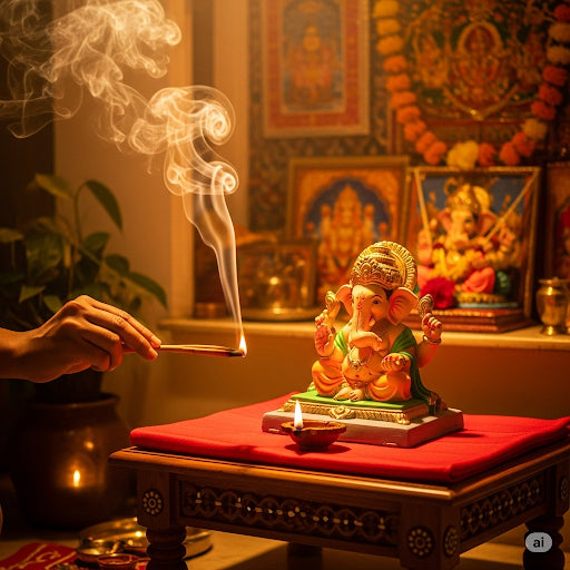 Why We Light Agarbatti During Puja – The Deeper Meaning