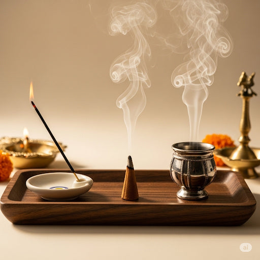 Dhoop, Agarbatti & Sambrani – What’s the Difference?