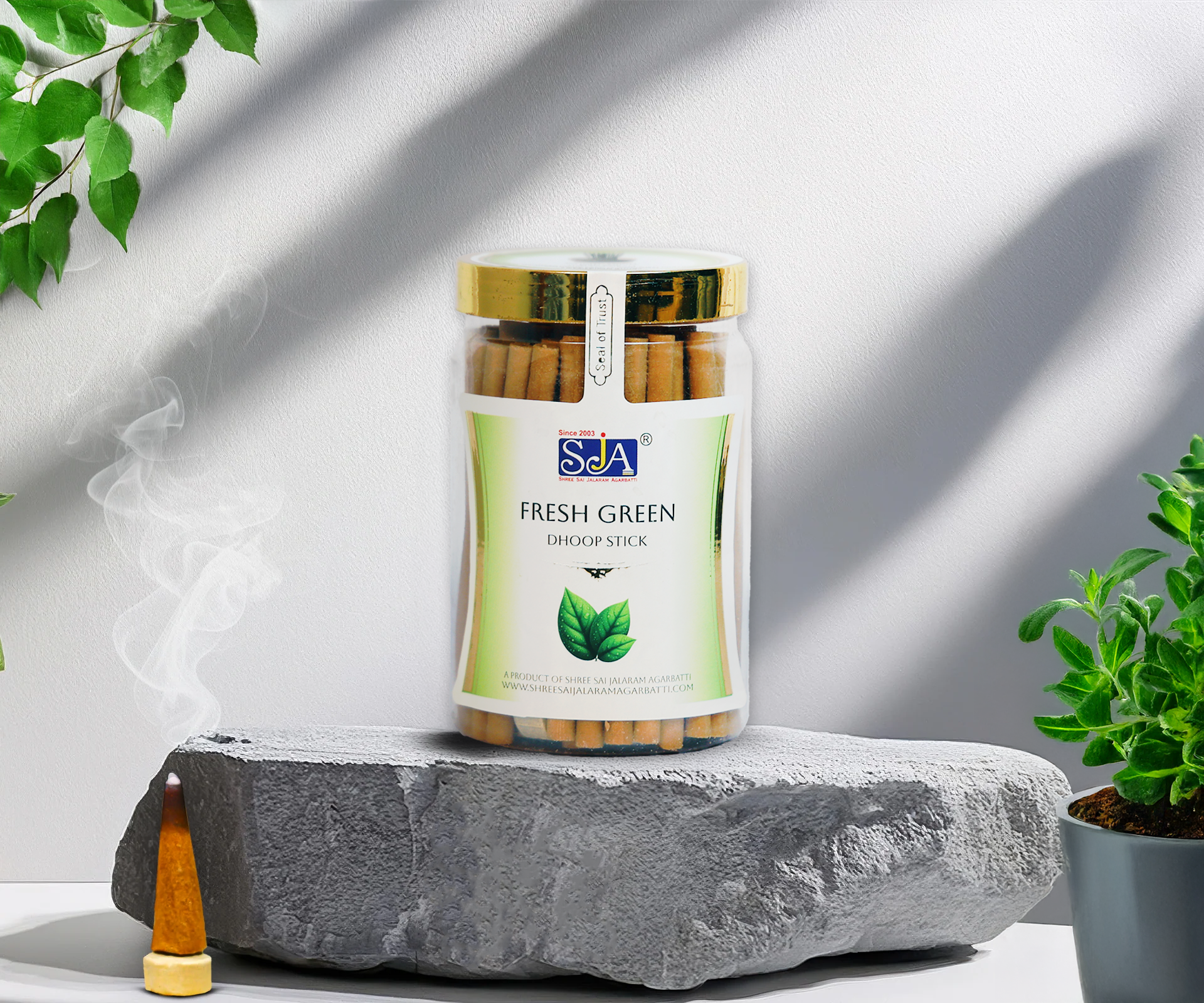 Fresh Green Dhoop Stick